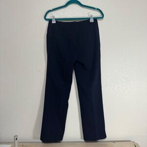 Calvin Klein Women Navy Blue Straight Leg Dress‎ Pants Size 2